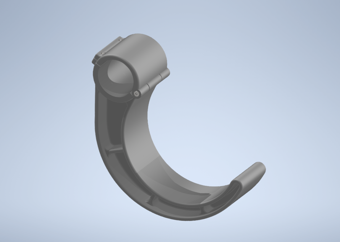 Крюк для подвешивания автомобильного шлема на верхнюю трубу каркаса безопасности