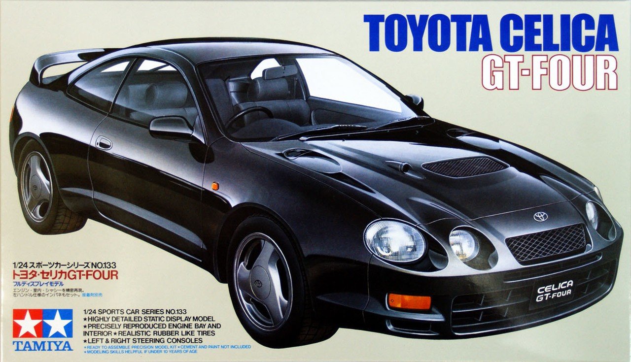 Сборная модель TOYOTA CELICA GT-FOUR