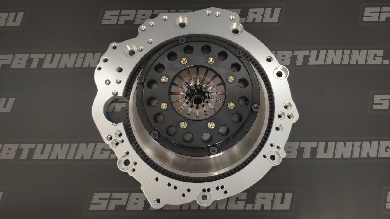 Сцепление BMW Getrag-Toyota 1-2JZ двухдисковое с пластиной и маховиком