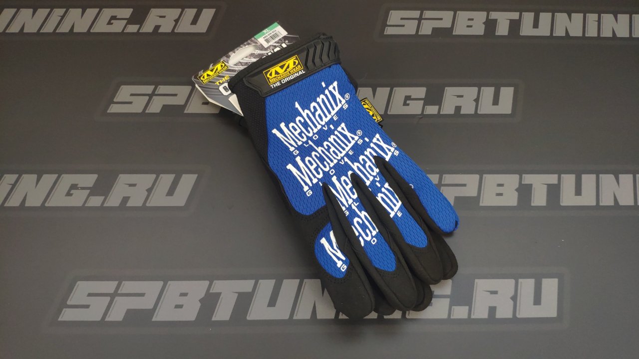 Перчатки механика Mechanix ORIGINAL, синие, размер L