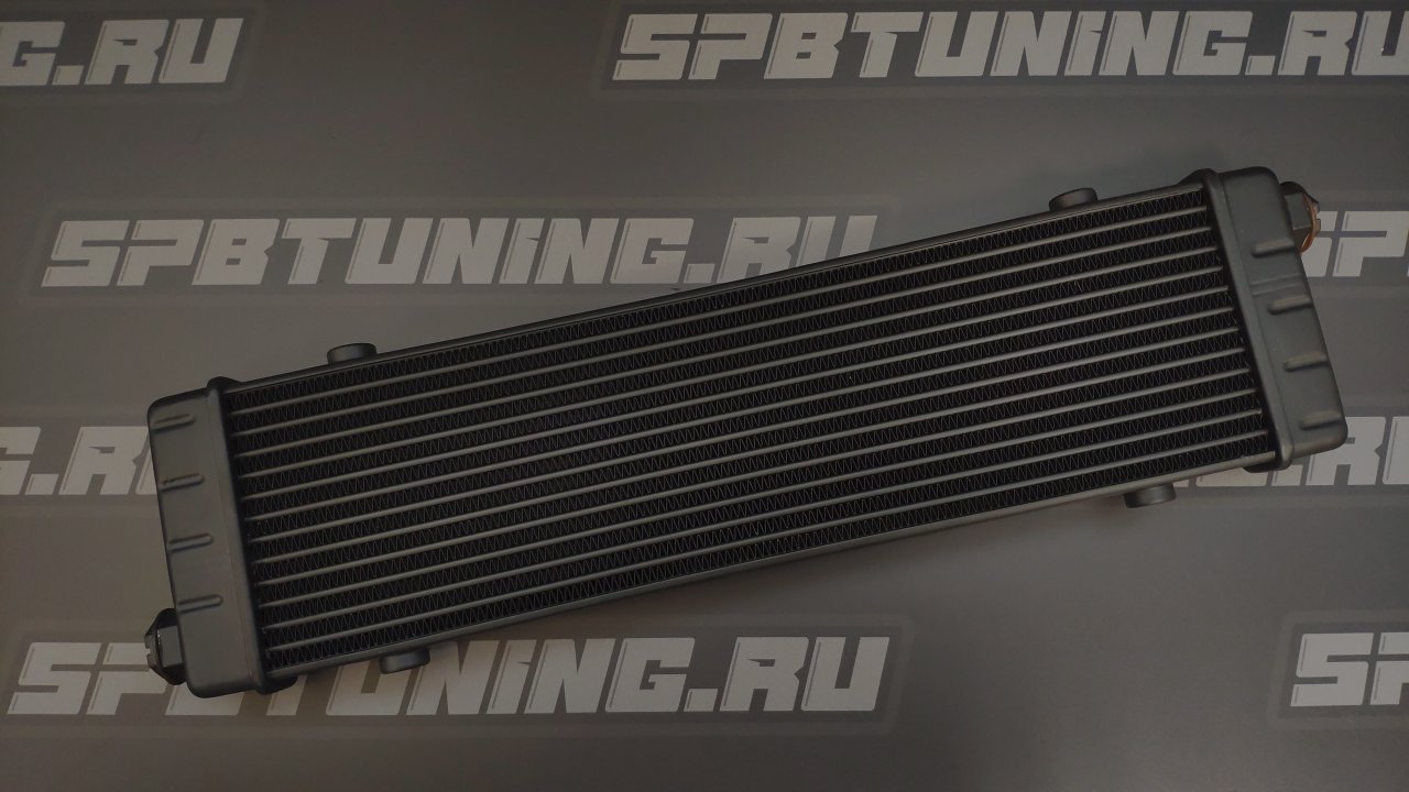 Радиатор масляный 490x136x40; ProLine Slimline SLM (M22x1,5 выход) Setrab, 53-10748