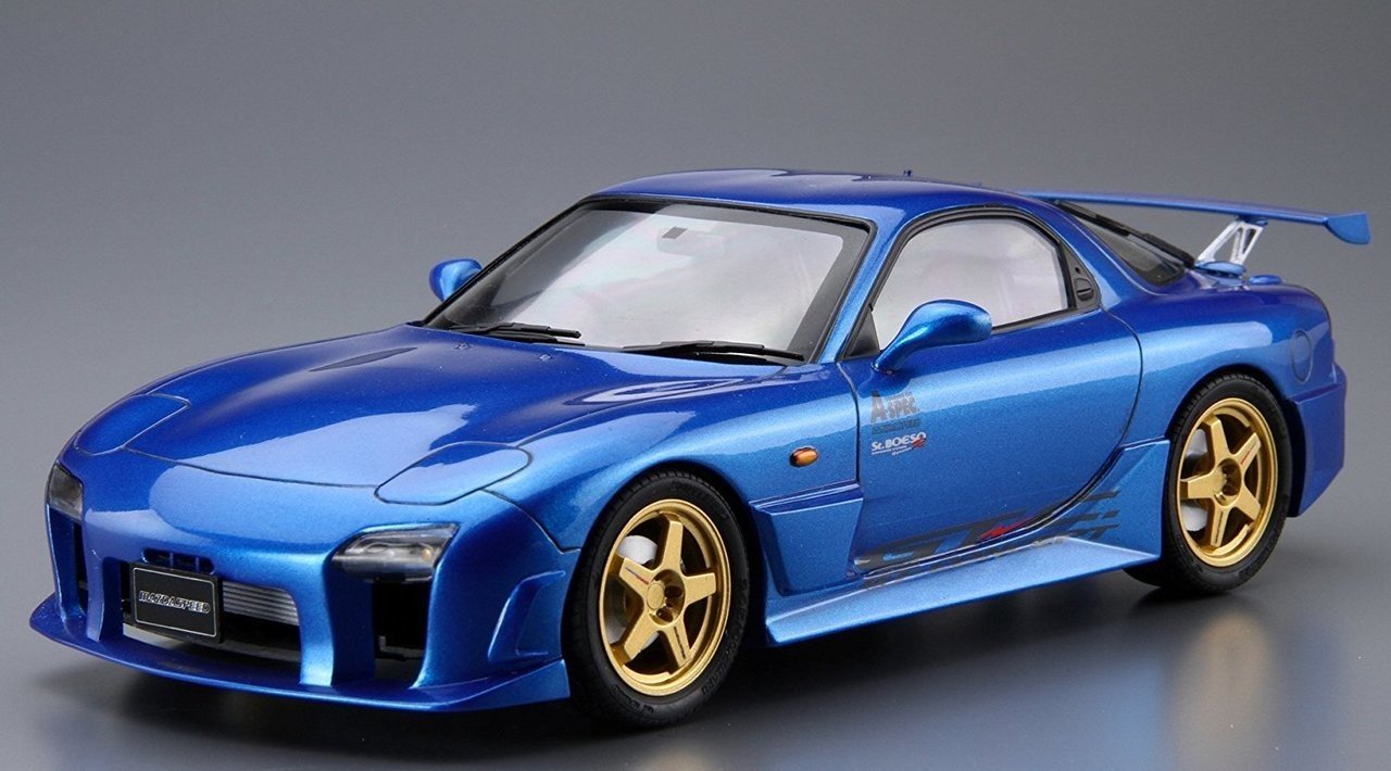 Сборная модель MAZDASPEED FD3S RX-7 A SPEC GT CONCEPT `99 (MAZDA)
