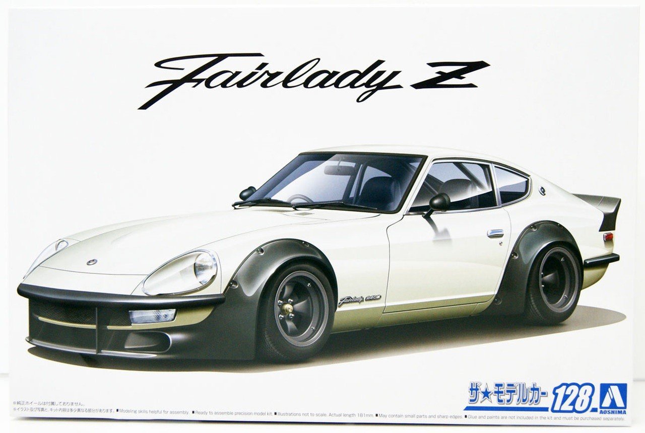 Сборная модель NISSAN S30 FAIRLADY Z AERO CUSTOM VER.2 `75
