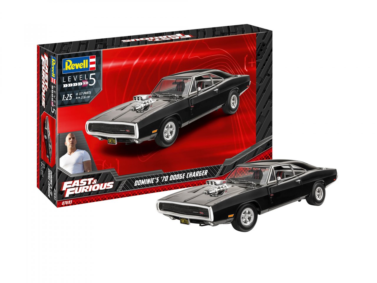 Сборная модель Dominic Dodge Charger Revell