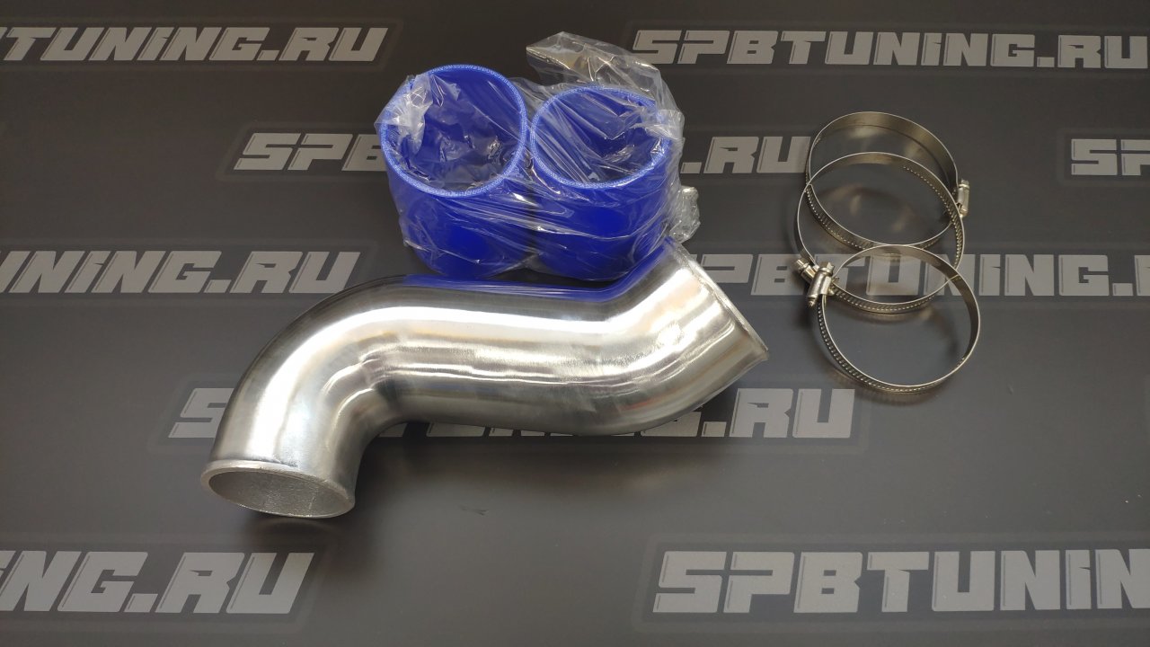 Пайп к штатному фильтру алюминий JZX90-gte