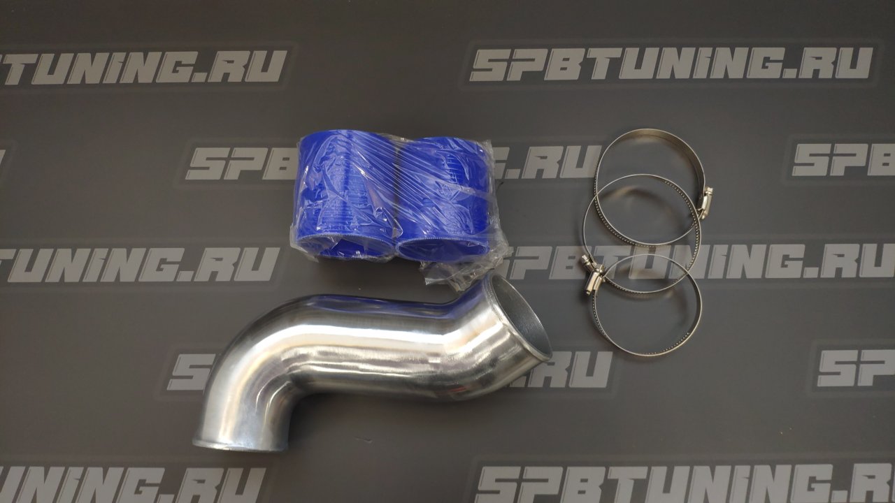 Пайп к штатному фильтру алюминий JZX90-gte
