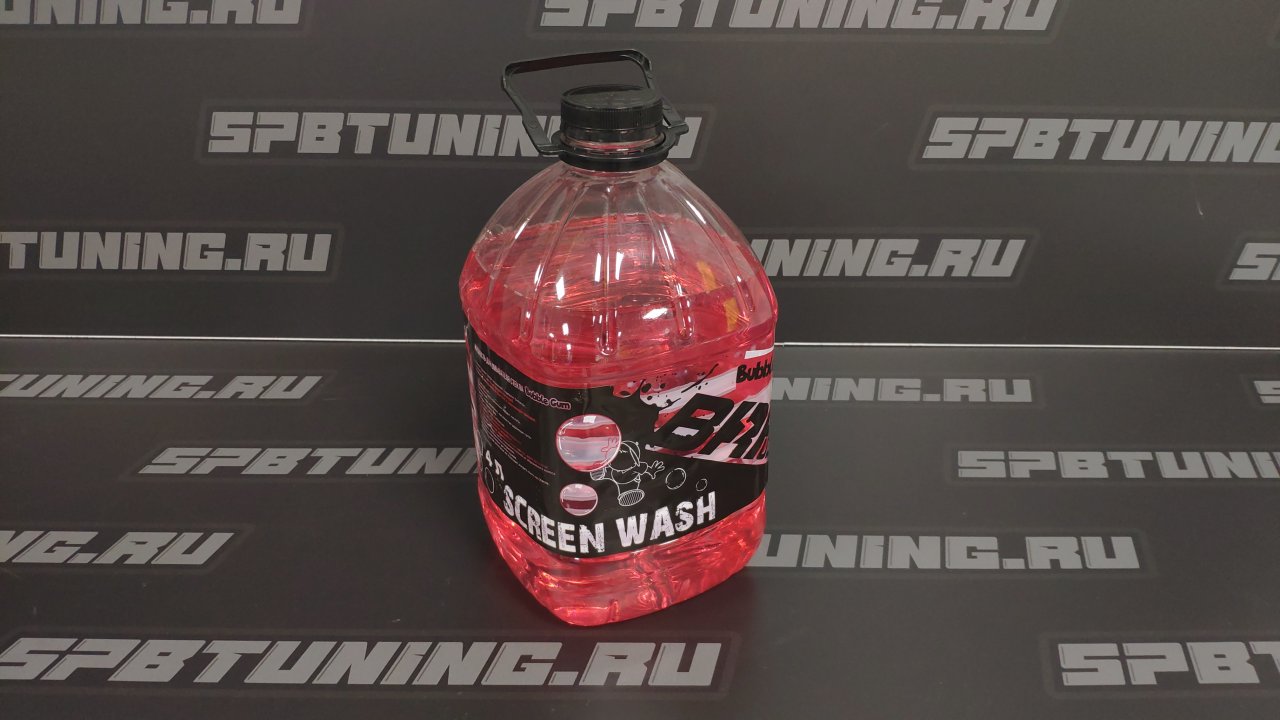 Жидкость омывающая BRF, Bubble Gum, 4л (-30 С)