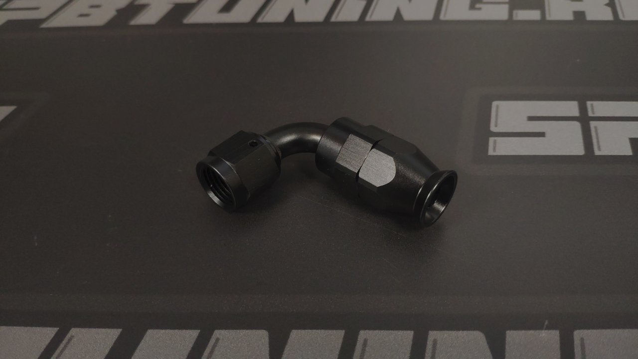 Фитинг AN6 90° под тефлоновый шланг PTFE