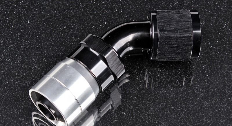 Фитинг AN10 45° обжимной под шланг AN AB88