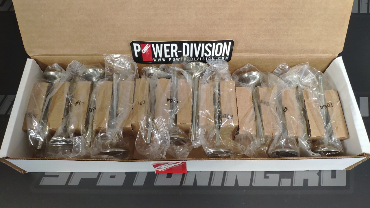 Впускные клапана GSC Power-Division 34.6mm (+1.0mm) для Toyota (2JZ-GE/GTE)