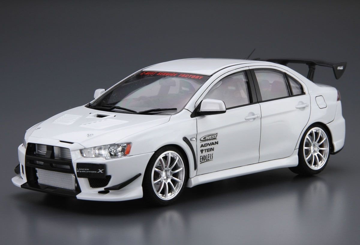 Сборнаяч модель C-WEST CZ4A LANCER EVOLUTION X `07