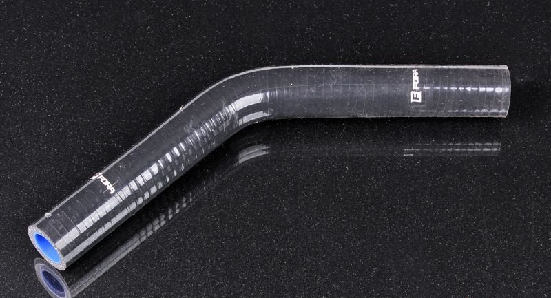 Патрубок силиконовый 19 мм, 45°, L=150*150 мм, 3 слоя армировки, чёрный