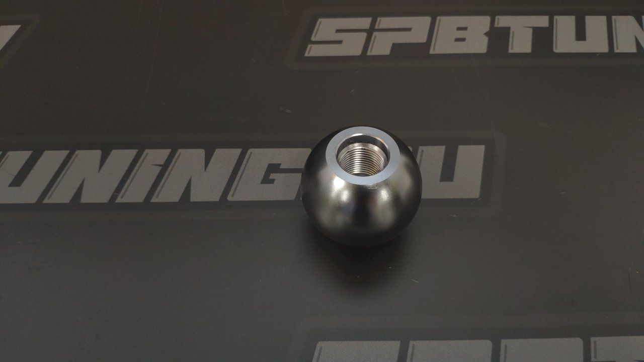 Ручка КПП, шар, серебристый