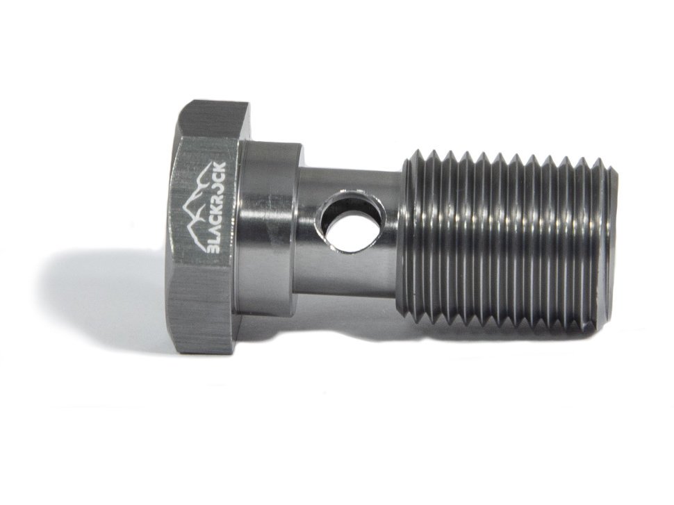 Болт (штуцер) для banjo M16*1.5 L=34mm, алюминий BLACKROCK LAB