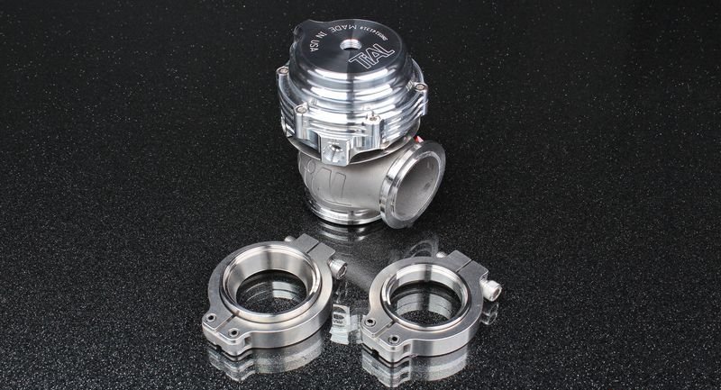 Вестгейт (wastegate, клапан сброса выхлопных газов), MV-S 38 мм silver/серебристый с установочным комплектом от 0,3 до 1,7 BAR MV-S SILVER