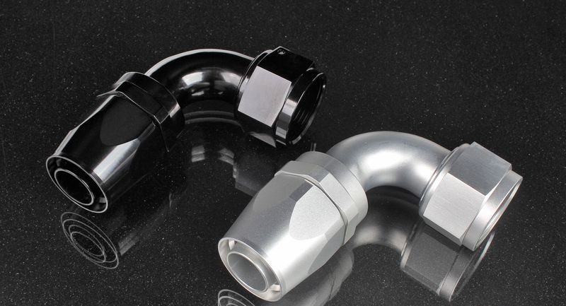 Фитинг AN16 90°, под шланг AN