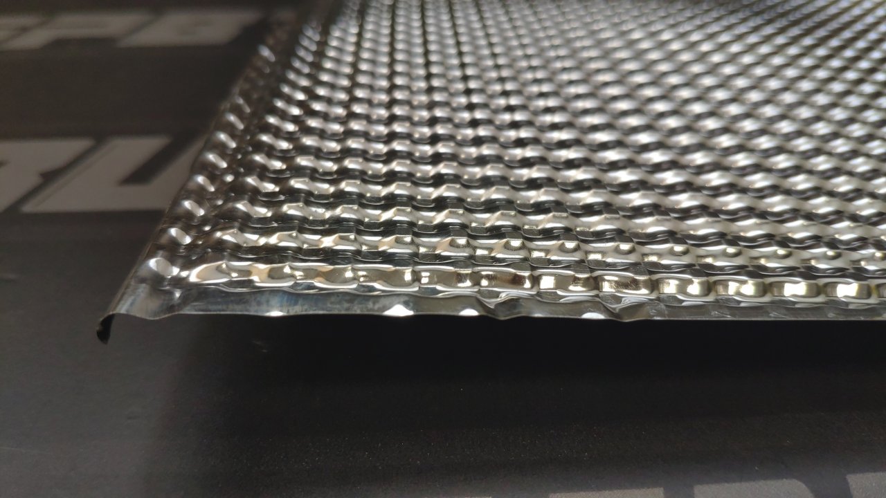 Термоэкран HeatShild нержавеющая сталь 40cm*40cm (0,15mm)