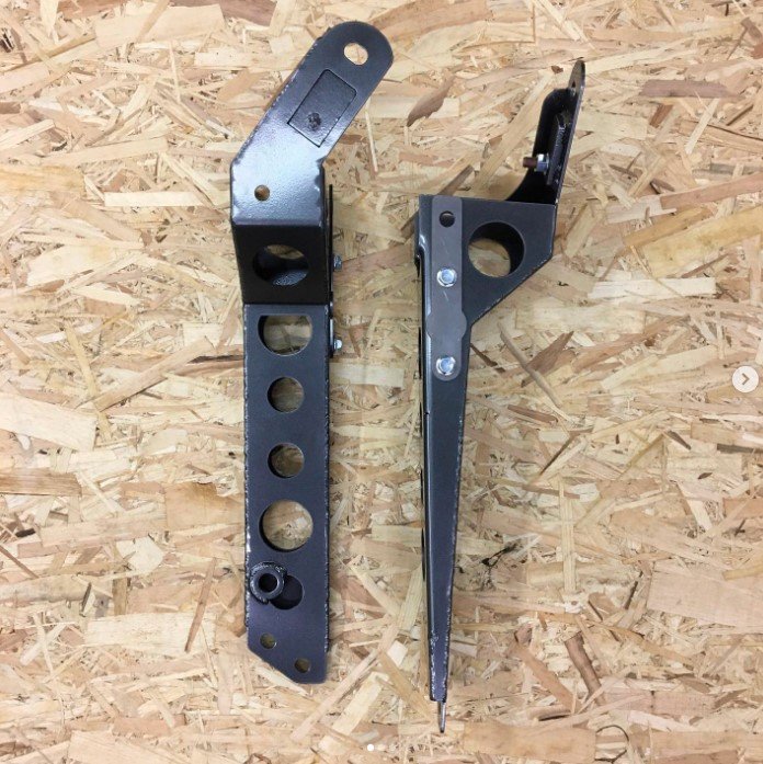 Кронштейны теншенов Aim Parts Laurel C33 и Cefiro A31 усиленные с закладными и площадками под съемную распорку