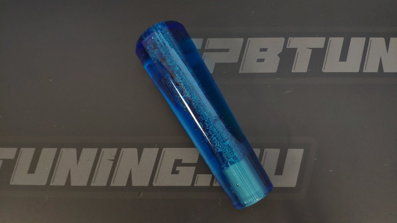 Насадка на ручку КПП JDM 150мм, синияя