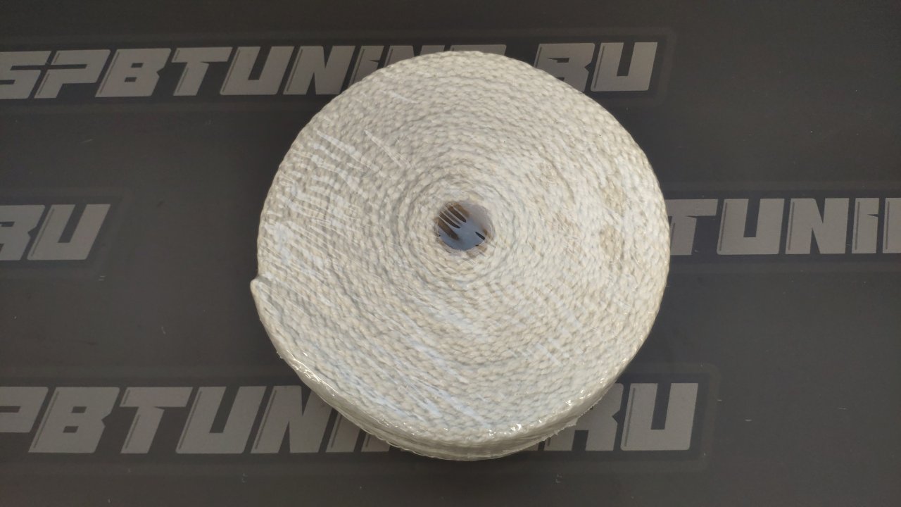 Термолента 1200 градусов керамическая 50мм*10м