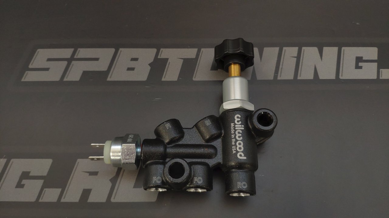 Регулятор Wilwood тормозного усилия с кронштейном