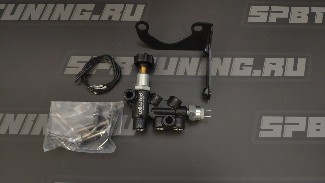 Регулятор Wilwood тормозного усилия с кронштейном