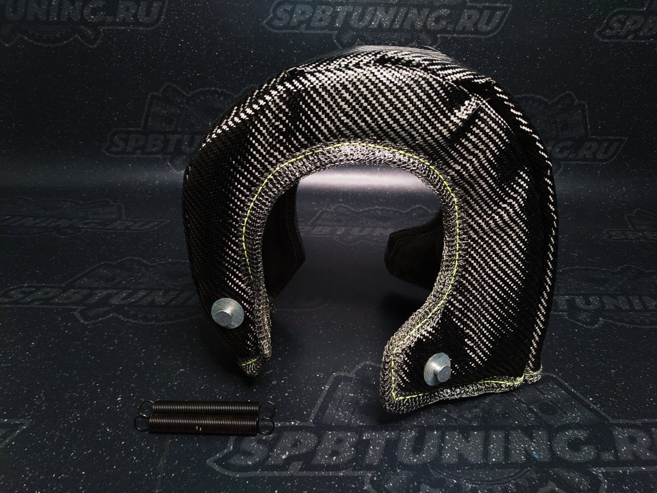 Термошуба на турбину Т3 карбоновая (до 1100гр)