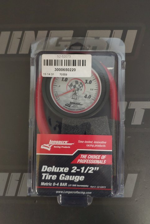 Longacre манометр аналоговый (0-4 бар) (65 мм)