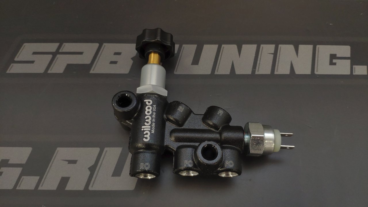 Регулятор Wilwood тормозного усилия с кронштейном