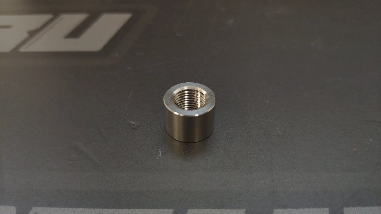 Фитинг-адаптер приварной EGT 1/8"-27 NPT, нержа.