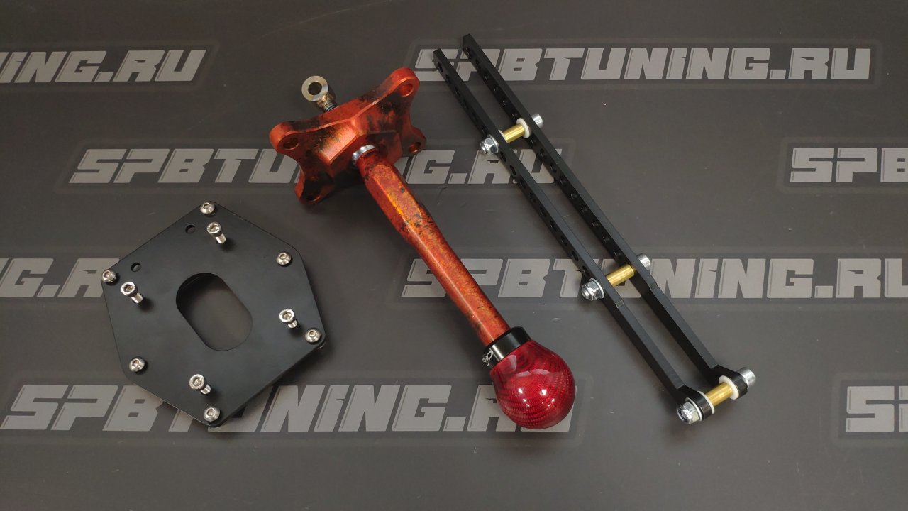 Кулиса Tuning Toys короткоходная универсальная для коробок BMW красная