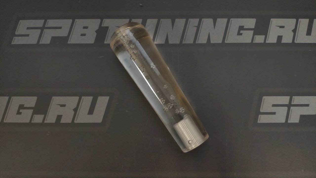 Насадка на ручку КПП JDM 150мм, прозрачная