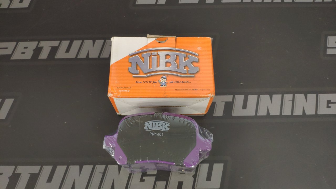 Тормозные колодки передние Nibk TOYOTA CAMRY V20, HARRIER ACU10 / MCU10