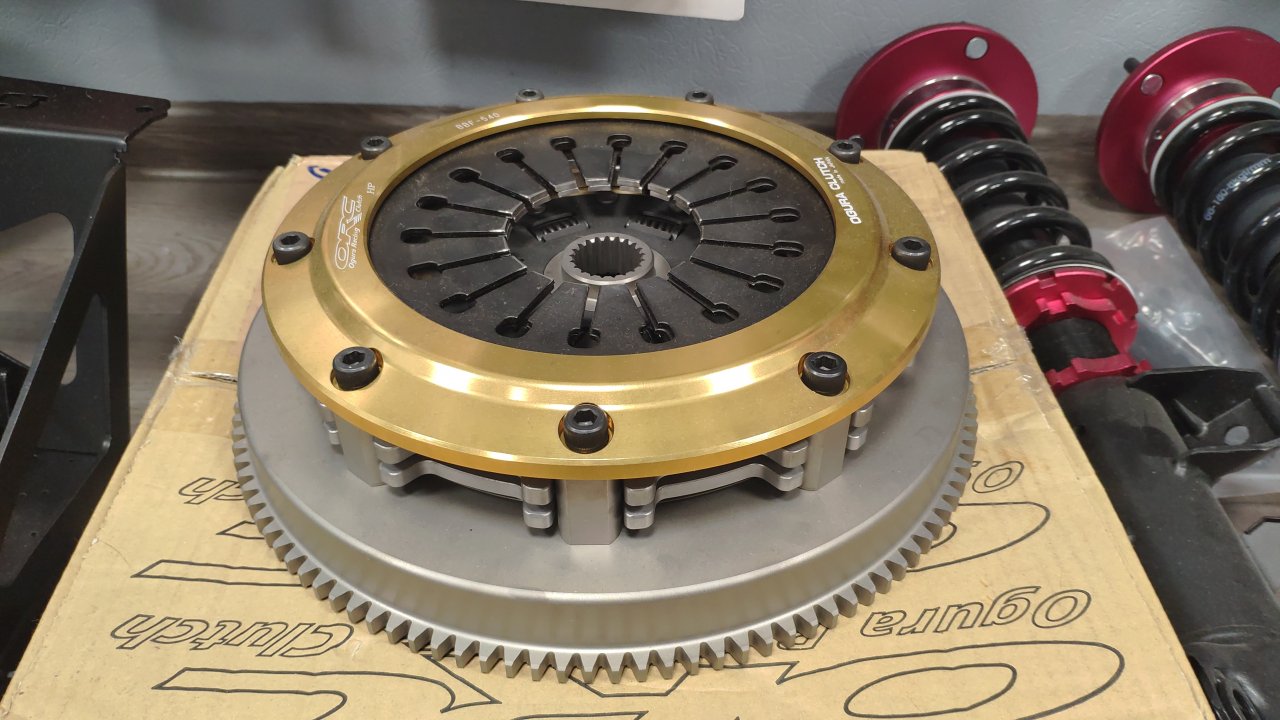 Сцепление ORC в сборе Toyota 1JZ/2JZ R154, 2-х дисковая керамика, демпферное P659D на MarkII/Chaser/Cresta/Soarer/Supra