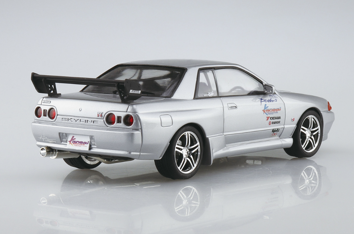 Сборная модель Aoshima Nissan Skyline GT-R R32 HKS Kansai