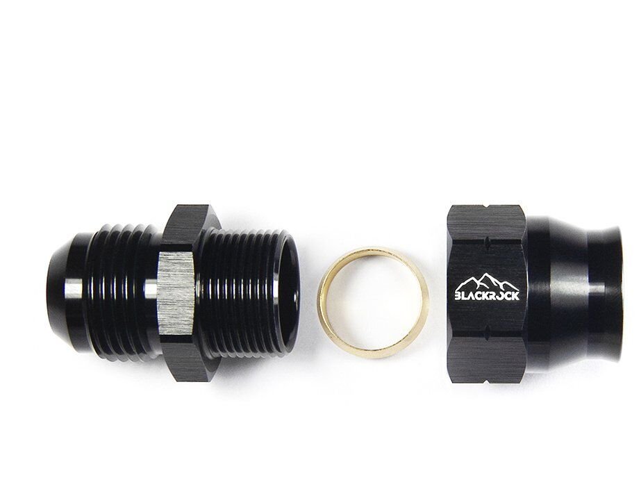 Фитинг AN10 "папа" под алюминиевую трубку, BLACKROCK LAB