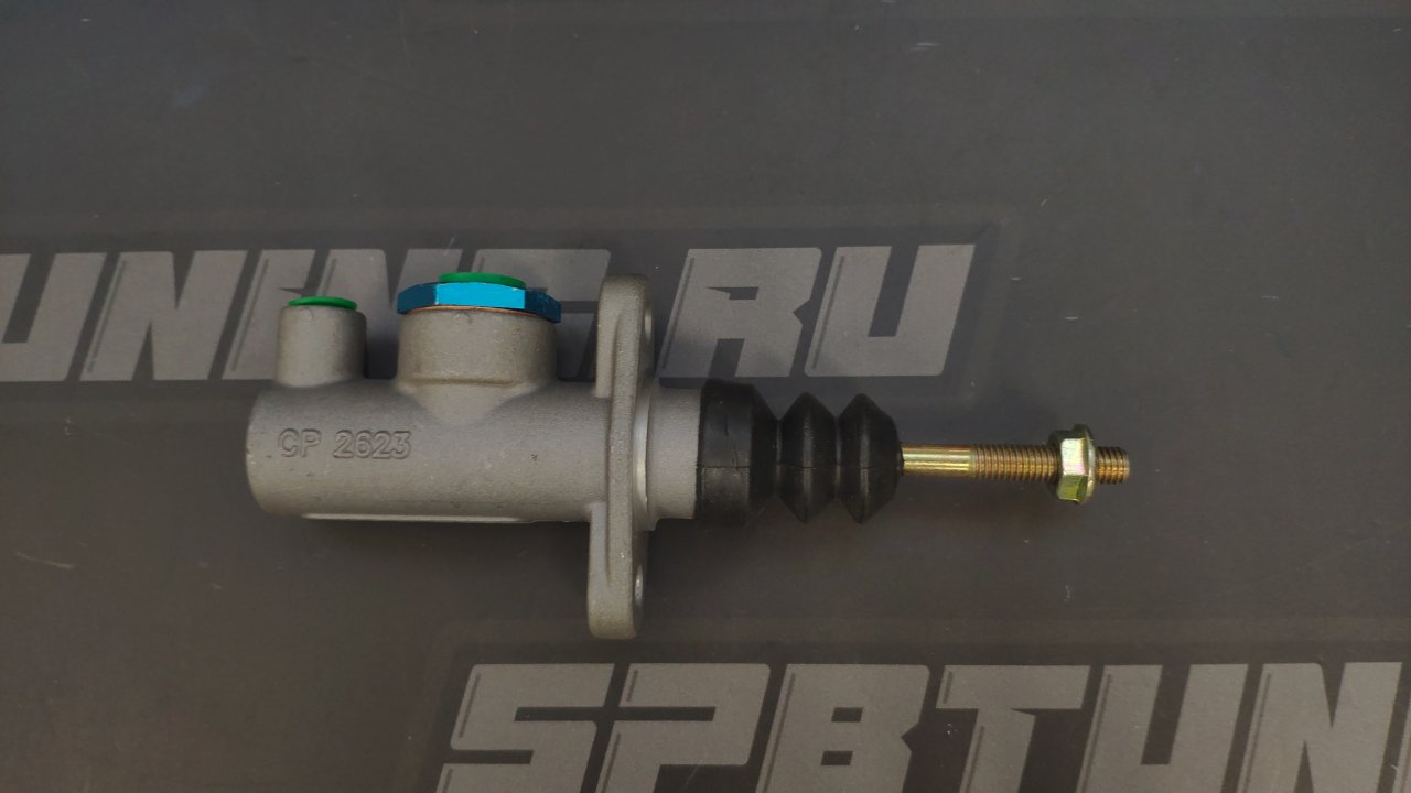 QSP цилиндр тормозной главный 0.700"/17,8мм с алюм. адаптером