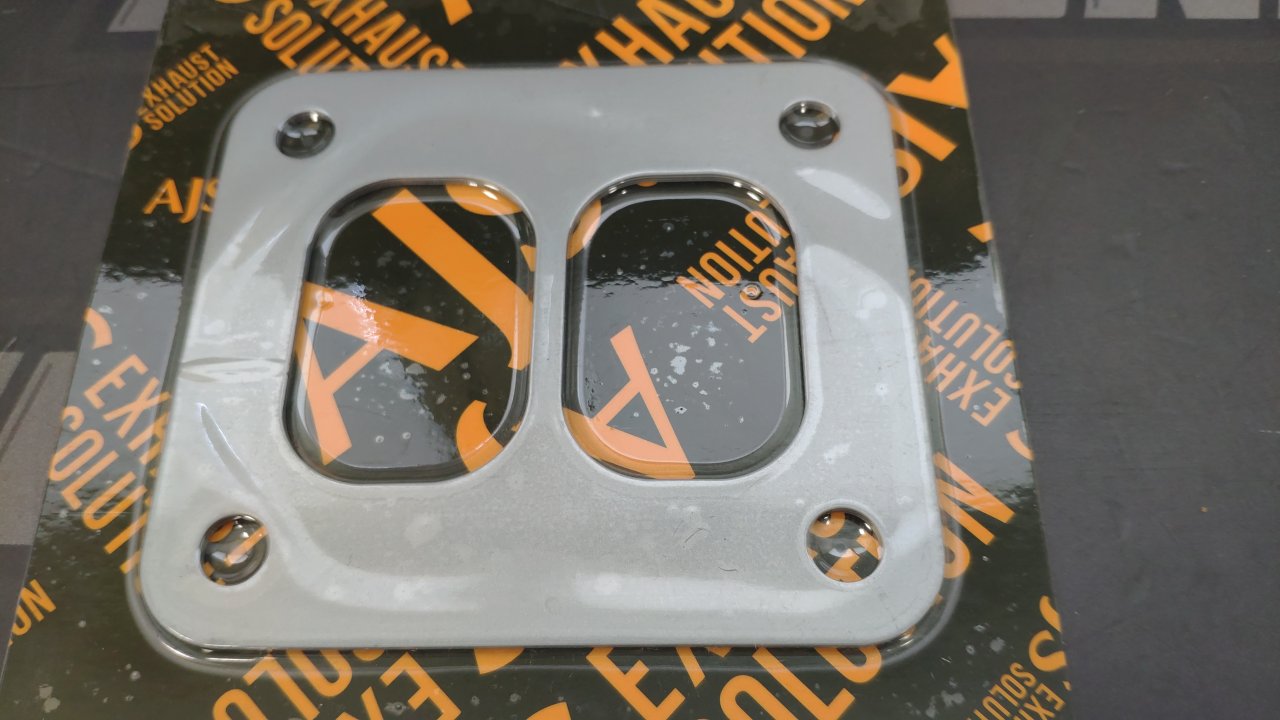 Прокладка фланца коллектора на турбину многослойная Т4 twin-scroll