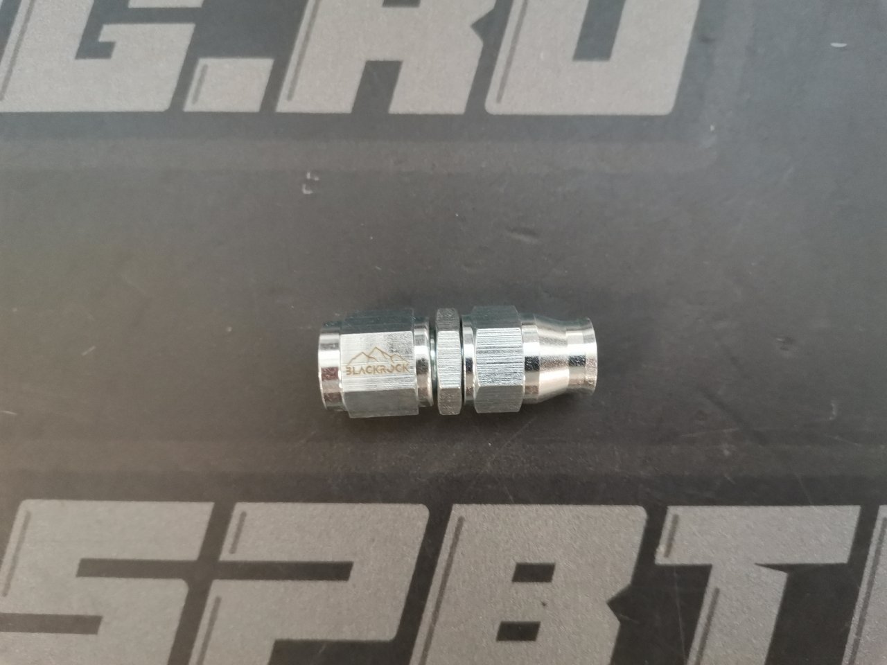 Фитинг AN4 под тефлоновый шланг, сталь BLACKROCK LAB