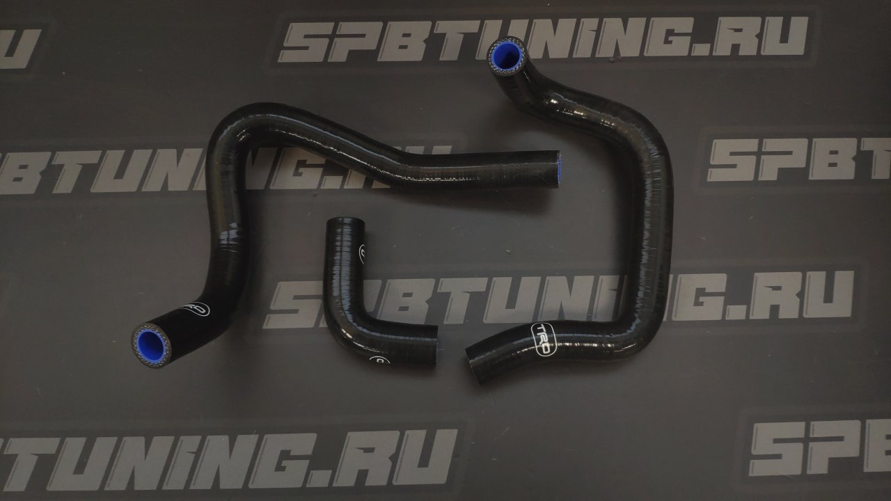 Патрубки печки Toyota JZX100 atmo 3шт - черные