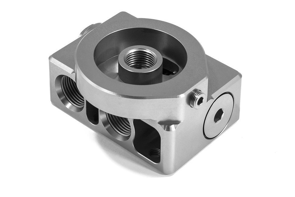 Проставка адаптер под вынос фильтра С ТЕРМОСТАТОМ 4 выхода ORB AN-10 BLACKROCK LAB