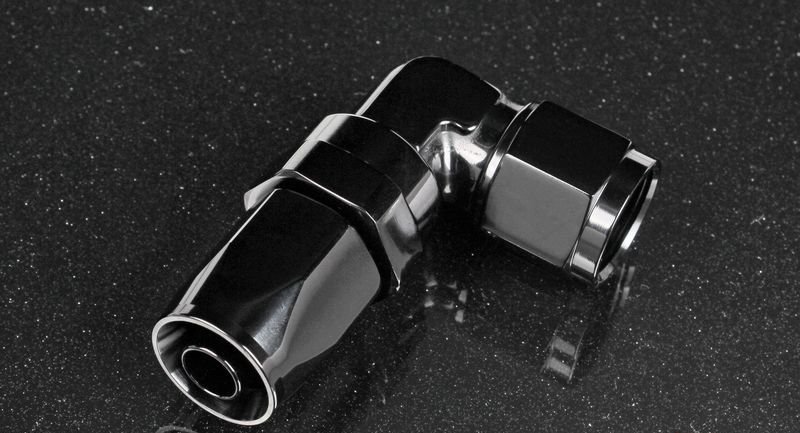 Фитинг AN8 90° под шланг AN, усиленный