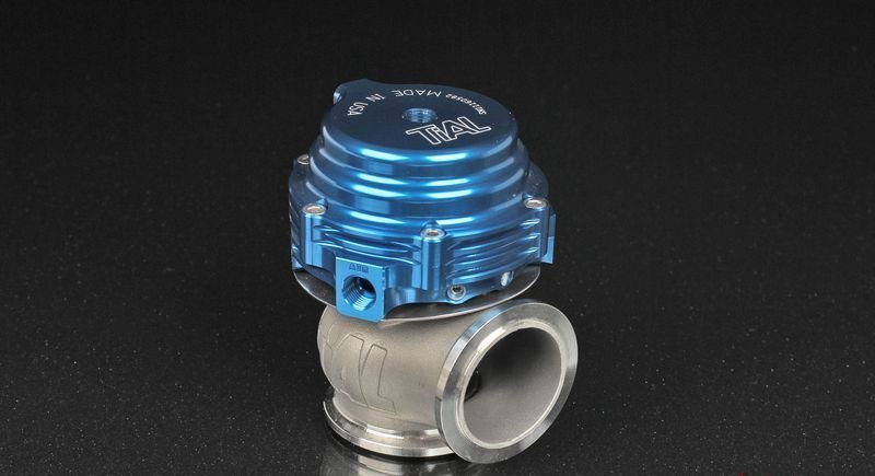 Вестгейт (wastegate, клапан сброса выхлопных газов), 38 мм синий MV-S BLUE TIAL