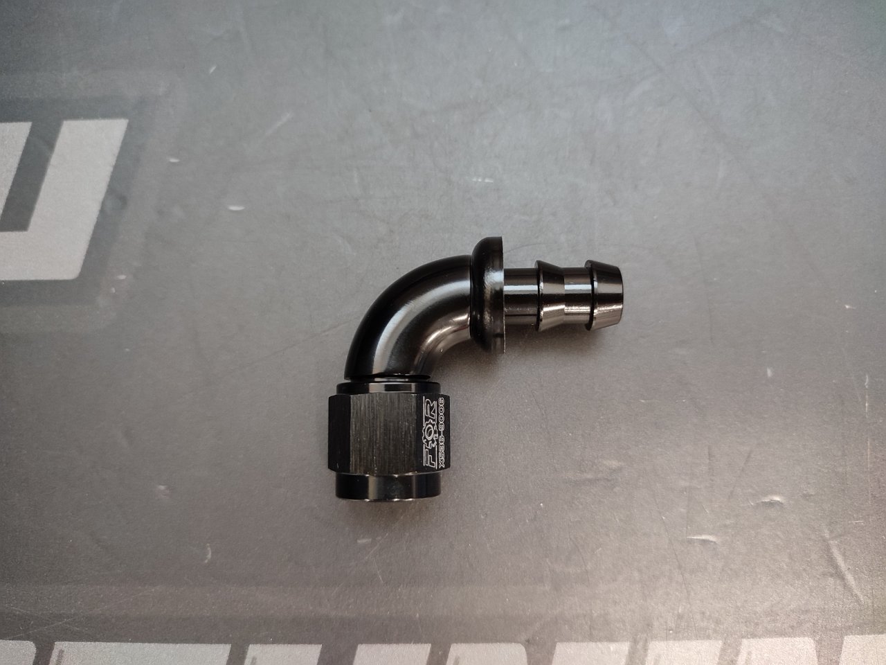 Фитинг AN6 90° AN6 PushLock (Alu)