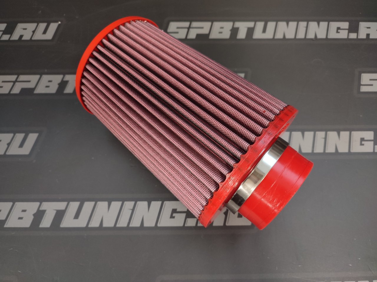 BMC Фильтр воздушный нулевого сопротивления Ø76мм H246мм, двойной конус