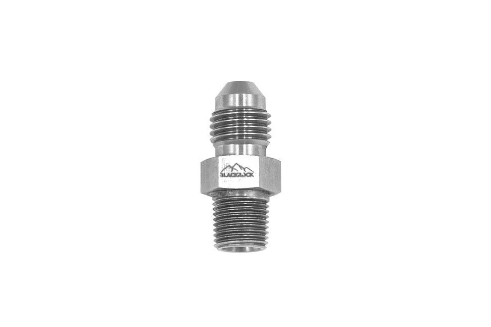 Адаптер П AN3 - П 1/8 NPT, нерж сталь