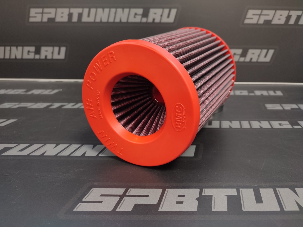 BMC Фильтр воздушный нулевого сопротивления Ø76мм H246мм, двойной конус