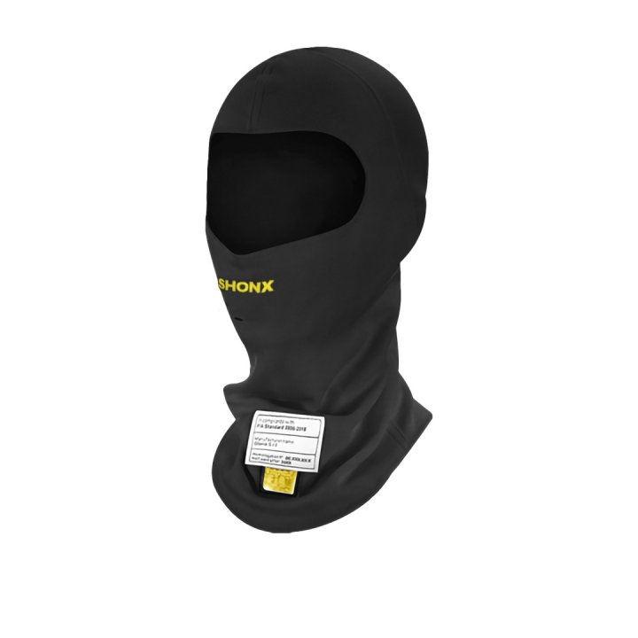 P1 SHONX подшлемник для автоспорта, черный