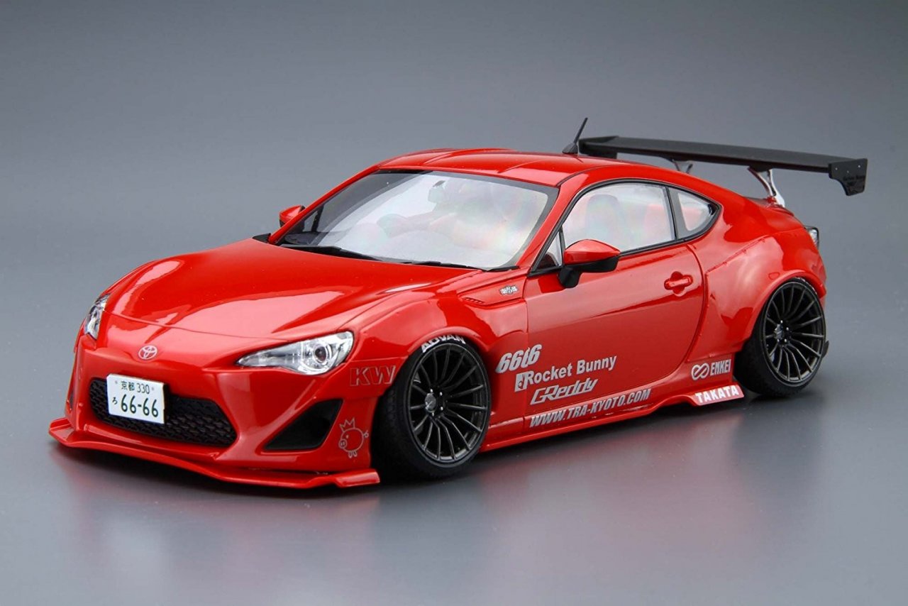 Сборная модель Aoshima Toyota GT86 Rocket Bunny