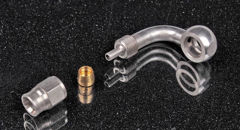 Фитинг banjo d10 mm, 90° D-03 сталь